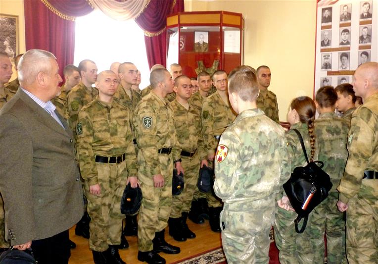 В астраханском батальоне Росгвардии состоялось мероприятие, посвящённое Дню Героев Отечества
