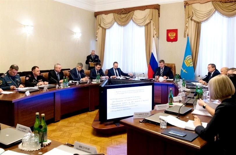 Руководитель астраханского областного управления Росгвардии принял участие в заседании антитеррористической комиссии региона