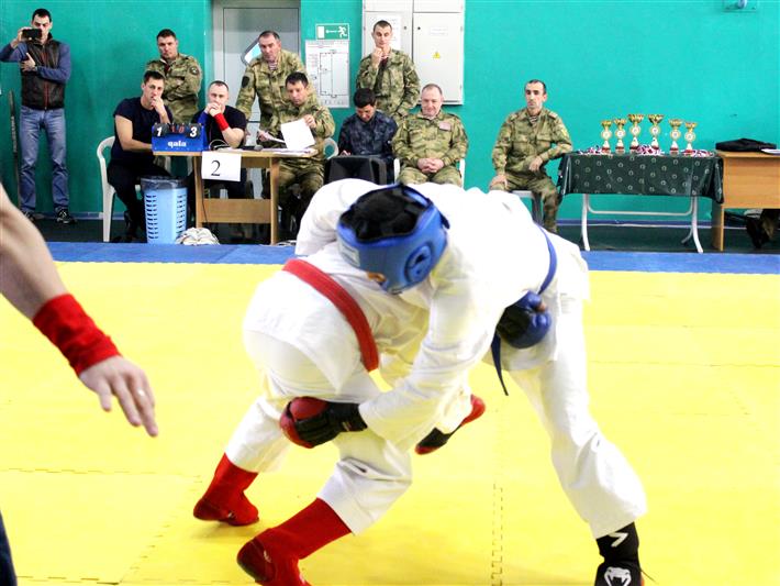 Определились победители чемпионата Южного округа Росгвардии по рукопашному бою