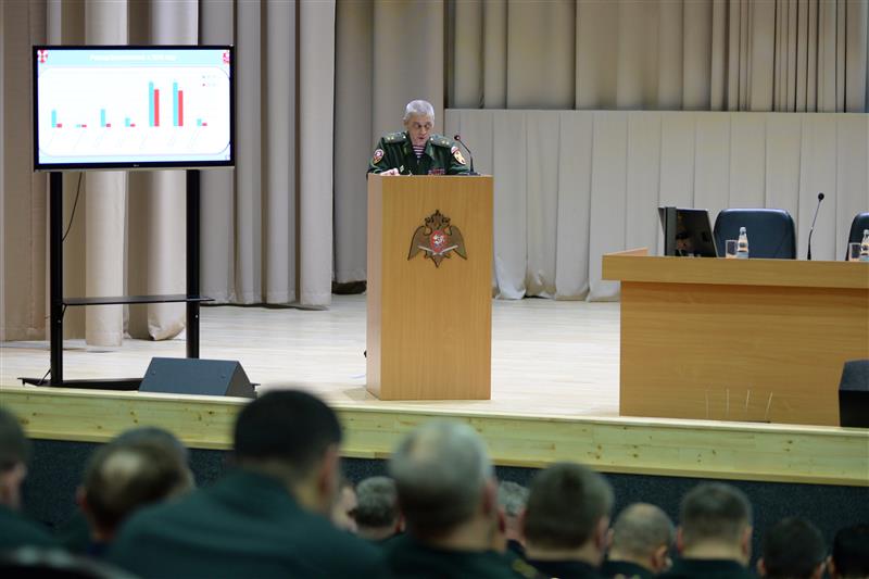 В Центральном округе Росгвардии проходит оперативный сбор руководящего состава
