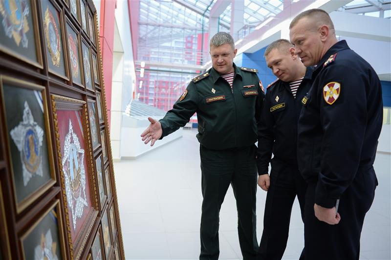 В Центральном округе Росгвардии состоялся итоговый военный совет