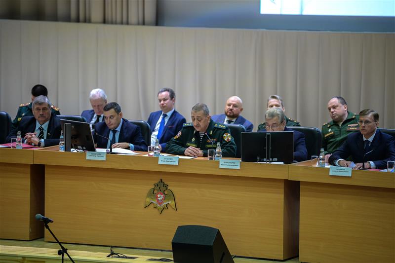 В Центральном округе Росгвардии состоялся итоговый военный совет