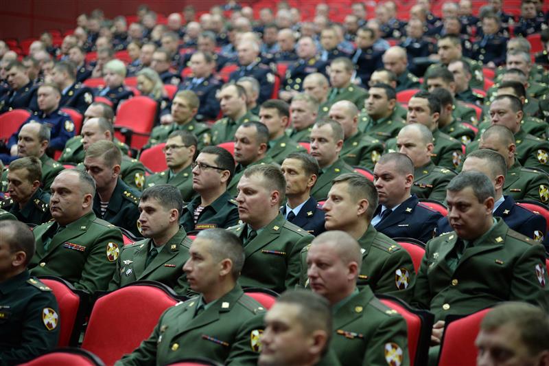 В Центральном округе Росгвардии состоялся итоговый военный совет