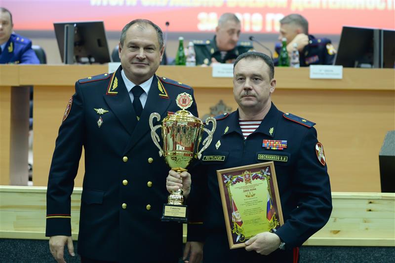 В Главном управлении Росгвардии по г. Москве подвели итоги служебной деятельности за прошедший год 