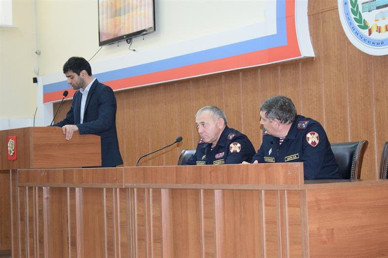 Заместитель начальника дагестанского управления Росгвардии встретился со студентами ДГТУ