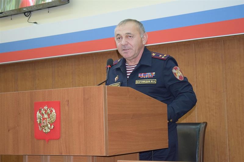 Заместитель начальника дагестанского управления Росгвардии встретился со студентами ДГТУ