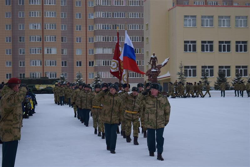 В Сибирском округе войск национальной гвардии РФ отметили день образования отряда «Ермак» 