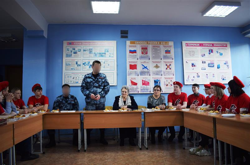 Отряду юнармейцев нижегородской школы присвоено имя сотрудника ОМОН, кавалера ордена Мужества Александра Вовк  