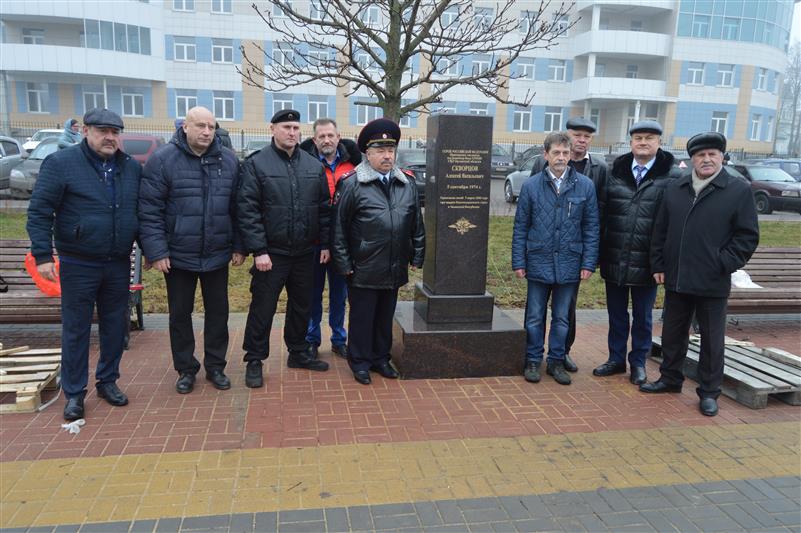 Закладной камень на месте будущего памятника герою-омоновцу появился в Орле 