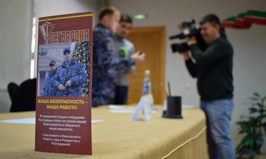 В Приволжье состоялась акция Росгвардии «Безопасный Новый год»