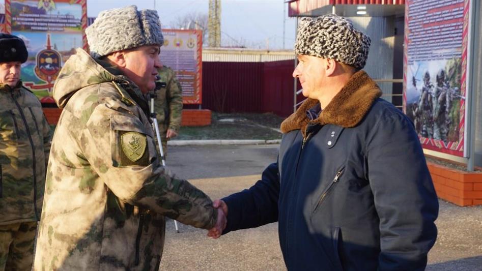 В ОГВ(с) поздравили военнослужащих авиационной воинской части с окончанием служебной командировки