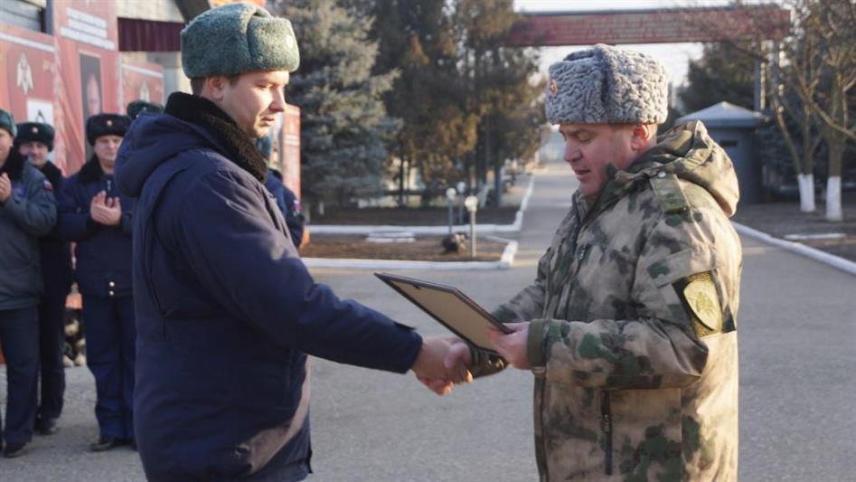 В ОГВ(с) поздравили военнослужащих авиационной воинской части с окончанием служебной командировки