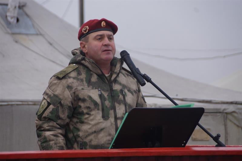 В  Объединенной группировке войск (сил) на Северном Кавказе отметили день формирования ордена Кутузова Краснознаменного центра специального назначения «Витязь» Отдельной дивизии оперативного назначения им. Ф.Э. Дзержинского войск национальной гвардии Российской Федерации