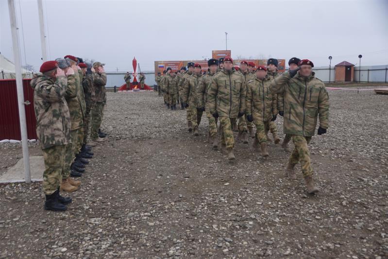 В  Объединенной группировке войск (сил) на Северном Кавказе отметили день формирования ордена Кутузова Краснознаменного центра специального назначения «Витязь» Отдельной дивизии оперативного назначения им. Ф.Э. Дзержинского войск национальной гвардии Российской Федерации