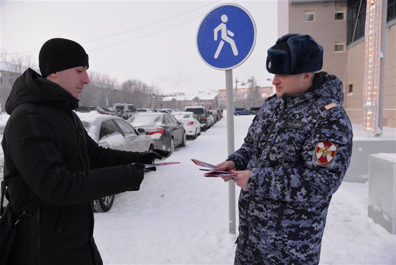 На Урале продолжается акция Росгвардии «Безопасный Новый год»