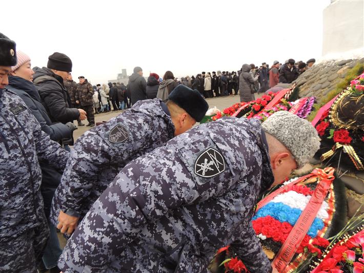 Росгвардия обеспечила правопорядок во время мероприятия, посвящённого Дню памяти жертв депортации калмыцкого народа