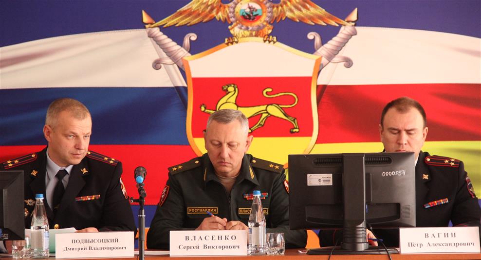 В Управлении Росгвардии по Республике Северная Осетия-Алания подведены итоги служебно-боевой деятельности за 2019 год
