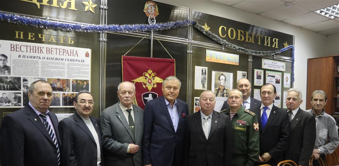 Ветераны Северо-Западного округа Росгвардии подвели годовые итоги совместной общественной работы 