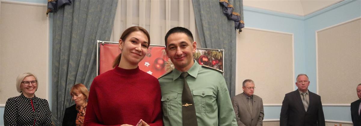 В управлении Северо-Западного округа Росгвардии прошло торжественное мероприятие, посвященное наступающему Новому году