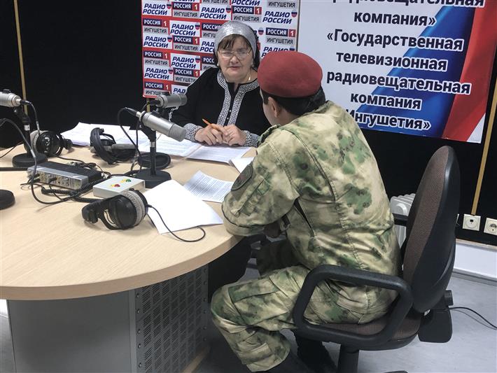 На Северном Кавказе продолжает работу ведомственная радио-рубрика «В эфире Росгвардия»