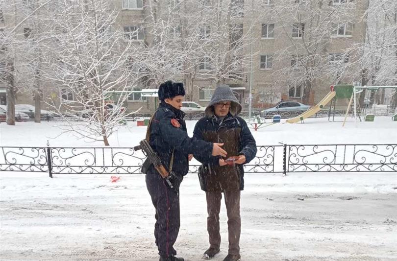 В Уральском округе Росгвардии проходят мероприятия в рамках всероссийской ведомственной акции «Безопасный Новый год»