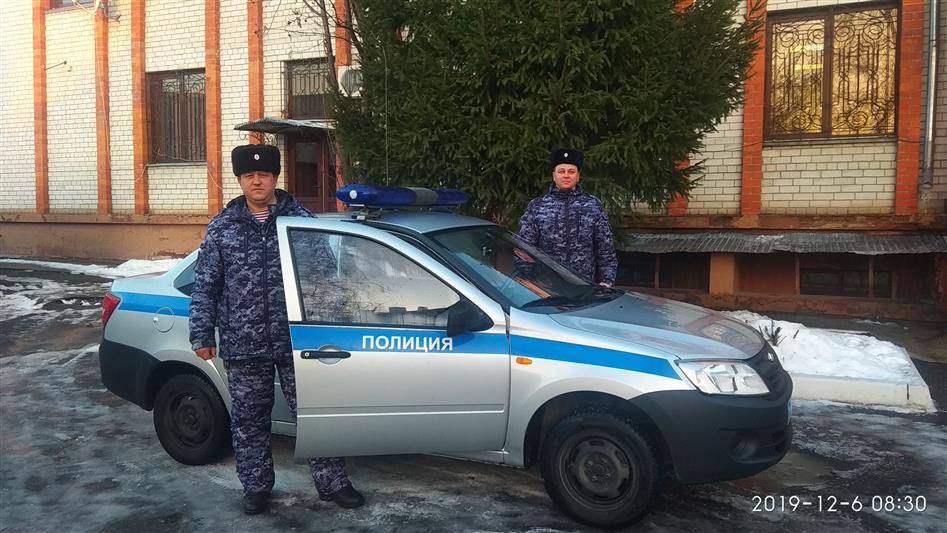 В Воронежской области сотрудники Росгвардии задержали нетрезвого водителя