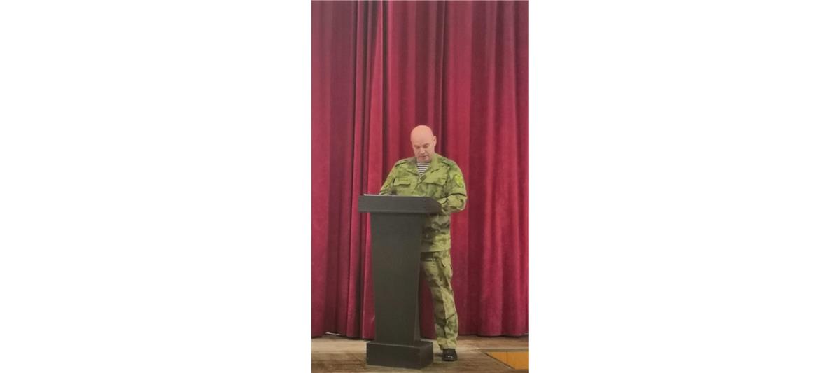 В Калмыкии в рамках командирского сбора управления Росгвардии подведены итоги служебно-боевой деятельности тероргана за 2019 год