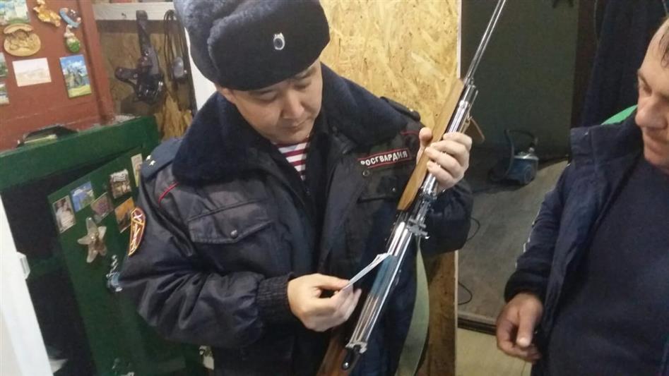 Калмыцкие росгвардейцы подвели итоги профилактического мероприятия «Нарушитель»