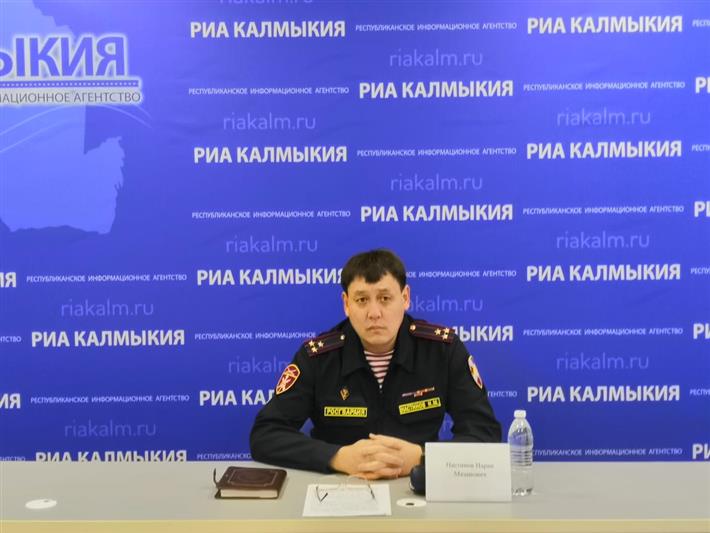 Начальник Управления Росгвардии по Калмыкии провел итоговый брифинг для представителей региональных СМИ