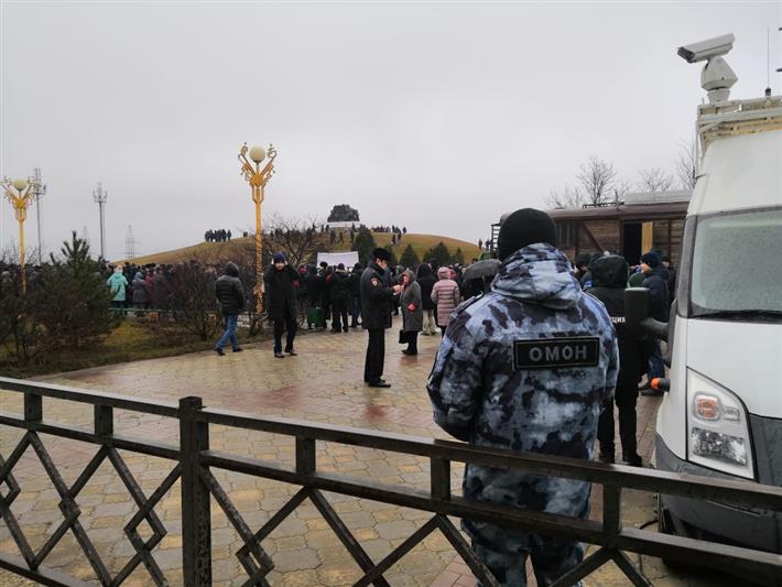 Росгвардия обеспечила правопорядок во время мероприятия, посвящённого Дню памяти жертв депортации калмыцкого народа
