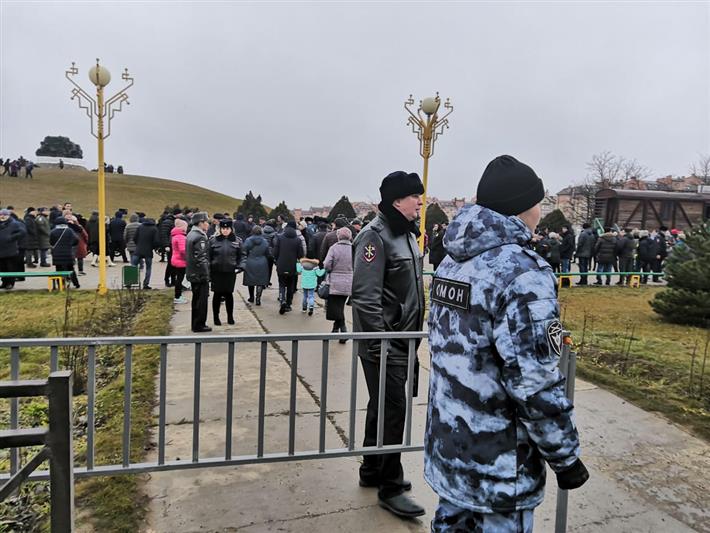 Росгвардия обеспечила правопорядок во время мероприятия, посвящённого Дню памяти жертв депортации калмыцкого народа