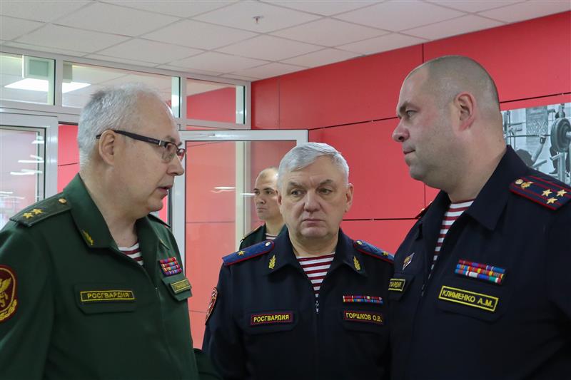 В Центральном округе Росгвардии проходит оперативный сбор руководящего состава