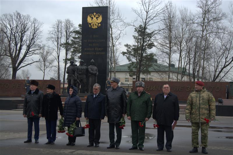 В дивизии имени Дзержинского состоялись мероприятия по случаю Дня Героев Отечества