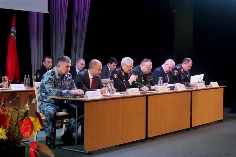 В Главном управлении Росгвардии по Московской области подвели итоги работы за 2019 год 