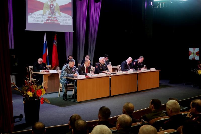 В Главном управлении Росгвардии по Московской области подвели итоги работы за 2019 год 