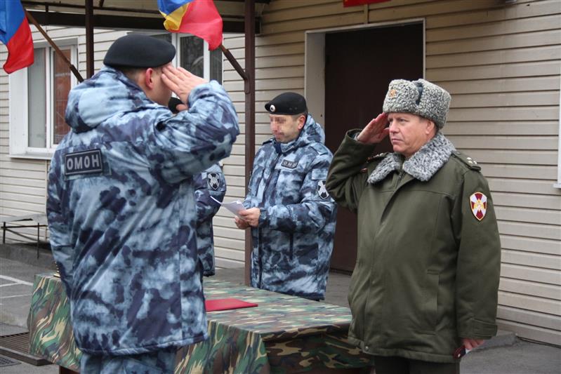 Новочеркасский ОМОН отметил свое 26-летие