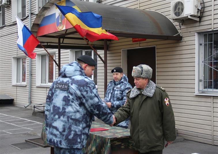 Новочеркасский ОМОН отметил свое 26-летие