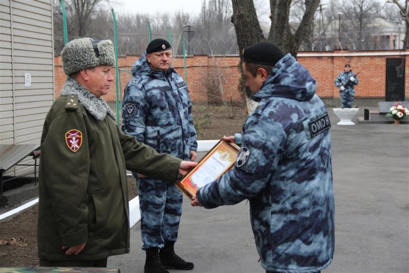 Новочеркасский ОМОН отметил свое 26-летие