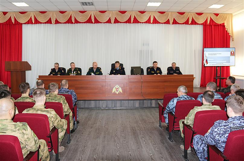 Донские росгвардейцы подвели итоги служебно-боевой деятельности за 2019 год