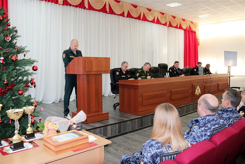 Донские росгвардейцы подвели итоги служебно-боевой деятельности за 2019 год