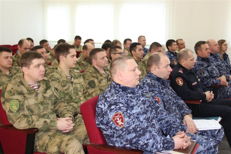 Донские росгвардейцы подвели итоги служебно-боевой деятельности за 2019 год