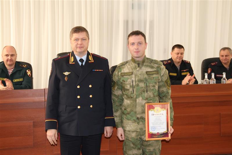 Донские росгвардейцы подвели итоги служебно-боевой деятельности за 2019 год
