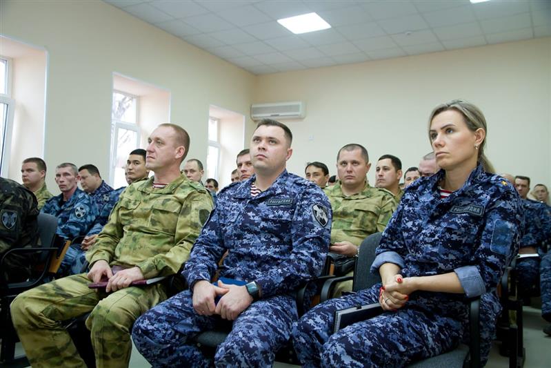 Астраханские росгвардейцы подвели итоги служебно-боевой деятельности в 2019 году