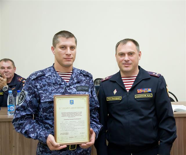 Астраханские росгвардейцы подвели итоги служебно-боевой деятельности в 2019 году