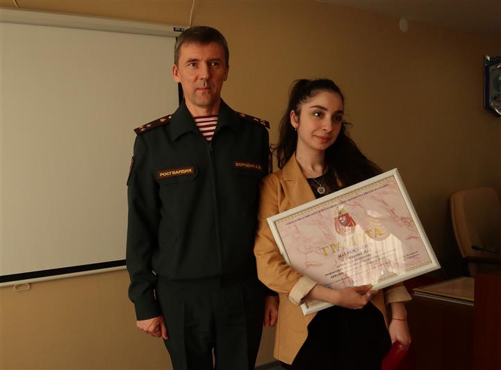 В Пятигорске подведены итоги конкурса Росгвардии, посвященного Дню Героев Отечества