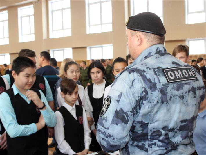 Сотрудники ОМОН Управления Росгвардии по Республике Алтай отметили 26-летие отряда