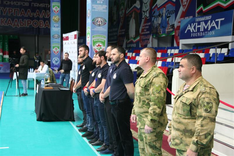 В Грозном стартовал чемпионат Северо-Кавказского округа Росгвардии по рукопашному бою (фото, видео)