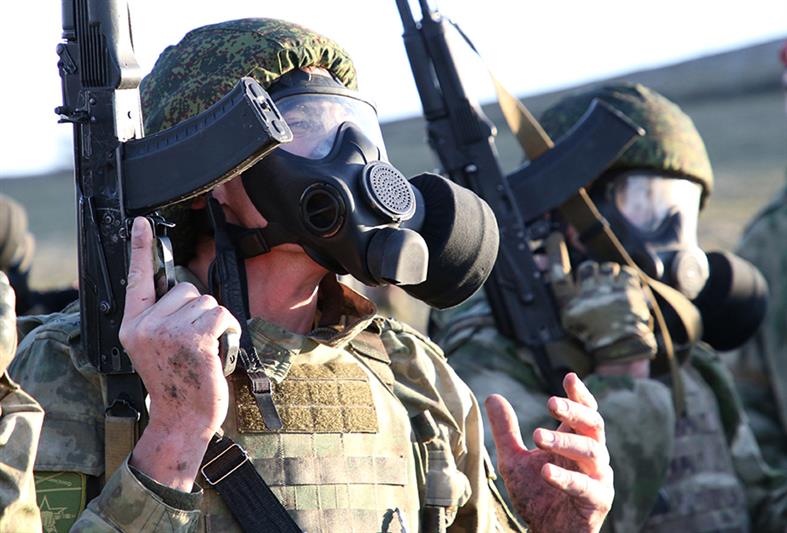 На Северном Кавказе проведены квалификационные испытания на право ношения крапового берета (фото)