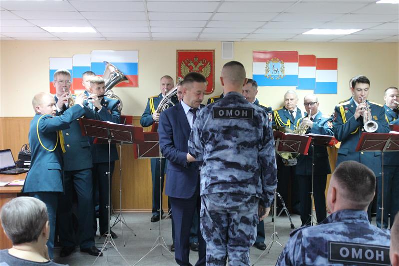 Самарский ОМОН отметил день образования отряда