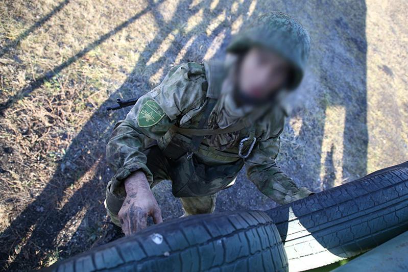 На Северном Кавказе проведены квалификационные испытания на право ношения крапового берета (фото)